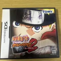 任天堂DS NARUTO-ナルトRPG2 千鳥vs螺旋丸