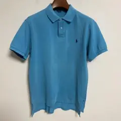 POLO RALPH LAUREN ポロラルフローレン 水色 ポロシャツ L