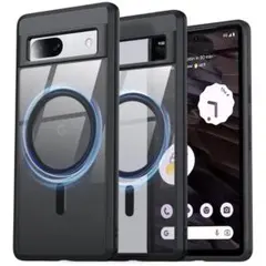 Magsafe対応 FNDMIL Google Pixel 7a ケース 透明