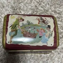 ディズニー　ファンタジースプリングス　ピーターパン　お菓子缶　フック船長　スミー