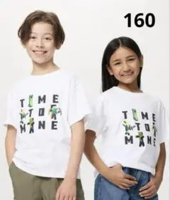 【新品未使用】ユニクロ マイクラ Tシャツ ホワイト 160 男女兼用