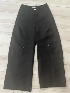 中国新鋭ブランド 変形ワイドパンツ