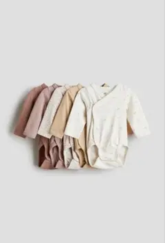 H&M ラップタイプボディスーツ5枚セット
