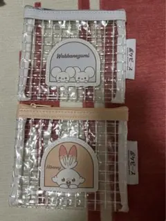 3coins スリコ　ポケピース　ミニポーチ　ミニエコバッグ