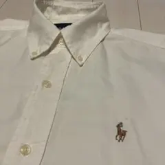 Ralph Lauren クラシックフィット 長袖シャツ ホワイト 14 1/2