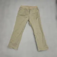 ベージュ ゴムウエスト ストレートパンツ　13号