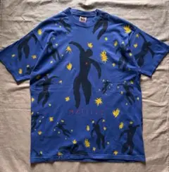 90s HENRI MATISSE アートTシャツ JAZZ イカロス マティス