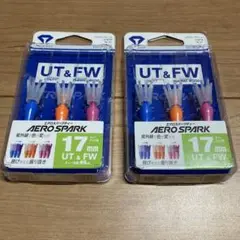 ダイヤゴルフ AEROSPARK エアロスパークティー 17mm 二箱