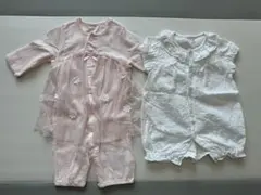 ベビードレス2点（50～70cm）