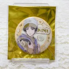 魔道祖師 箔押し風カンバッジ 魔道学園 ver.A 金凌