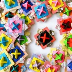 折り紙　こま　コマ　駒　和柄　ハンドメイド