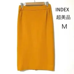 超美品♡インデックスindex タイトスカート　ウエストゴム　ひざ下丈　Mサイズ