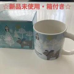 【新品未使用】マグカップ かわいい 冬 箱付き プレゼント