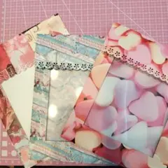 窓付き封筒3個セット♡