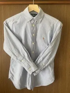 Ralph Lauren ボタンダウンシャツ ライトブルー キッズ140cm