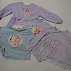 デリシャスパーティプリキュア トレーナー ワンピース 120cm 4枚セット