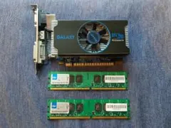 ジャンク GALAXY GTX700 とTEDD2048M800C52枚セット