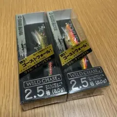 【新品未使用】ワイルドチェイス2.5号　ゴーストフォール　2個セット　C