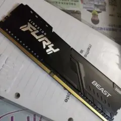 KINGSTON FURY BEAST DDR4 メモリ ８GB １枚