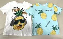 【H&M】Tシャツ 2枚セット 120cm
