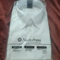 Nexus Press ホワイト シャツ襟回45-ゆき76