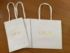 【美品】Dior ディオール ショップ袋　紙袋　プレゼント　3枚セット