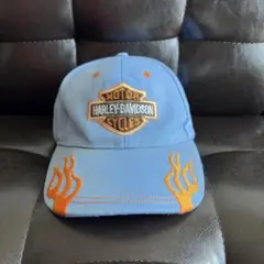 早い者勝ちHarley-Davidson ファイヤーパターン　キャップ