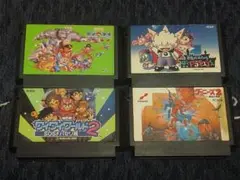 ファミコンソフト コナミ 4本セット