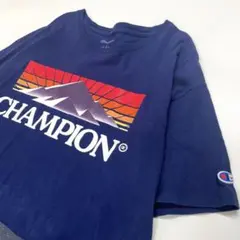 Champion 半袖 Tシャツ ネイビー メンズXL
