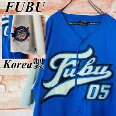 【入手困難】フブFUBU ベースボールゲームシャツ　00s XL〜2XL 古着