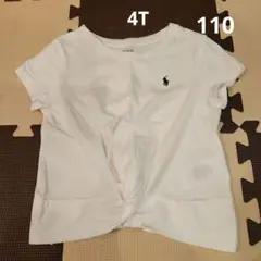 POLO RALPH LAUREN　Tシャツ　白　女の子　4T