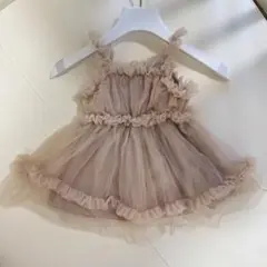 超美品　ベビー　ワンピース　ドレス　 68-74cm 半額以下で