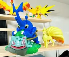 ポケモンフィギュア　フシギダネ&ヘラクロス
