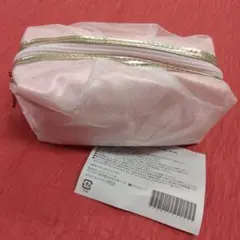 新品　シーラボふんわりエアリーポーチ　ピンク