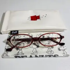 Zoff PEANUTS COLLECTION スヌーピー コラボ メガネ
