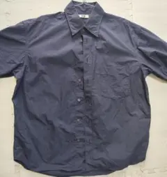 UNIQLO U オーバーサイズチェックシャツ Lサイズ 467845