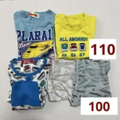 100 110 新幹線 プラレール 夏服 半袖 まとめ セット