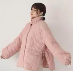 ジャケット・アウター muguet frill ribbon down jacket pink 2025年最新】muguet ダウンの人気アイテム - メルカリ