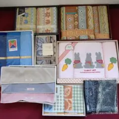 新品未使用品 バラエティタオルセット! 合計17枚セット!