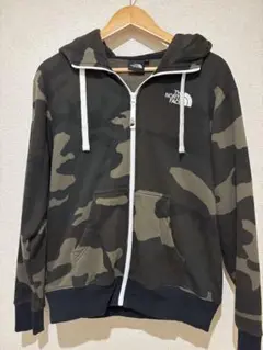THE NORTH FACE カモフラージュ 迷彩パーカー Sサイズ
