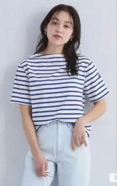 本日限定価格SAINT JAMESPIRIAC ピリアック ボーダー Tシャツ