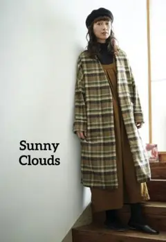 【未使用】Sunny Clouds サニークラウズ 毛布ガウンコート XL