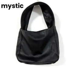 mystic ハンドバッグ ブラック