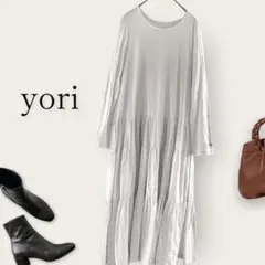 yori ティアード カットソー ドレス 【F】ワンピース 定価20900円