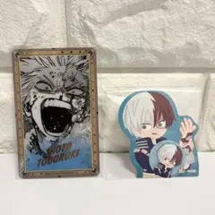 僕のヒーローアカデミア ヒロアカ展 箔押しクリアカード 轟焦凍