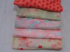 女物モス長襦袢5枚まとめ売り