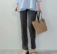 【新品】ラッシュガード　水陸両用 リボンスリットパンツ