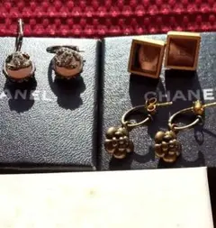 CHANEL シャネル ピアス 3個 セット