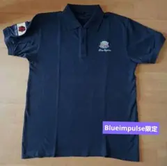 美品！【Blue Impulse ネイビーポロシャツ 】Lサイズ