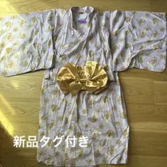 未使用タグ付き　ラプンツェル　セパレート　浴衣　キッズ150cm